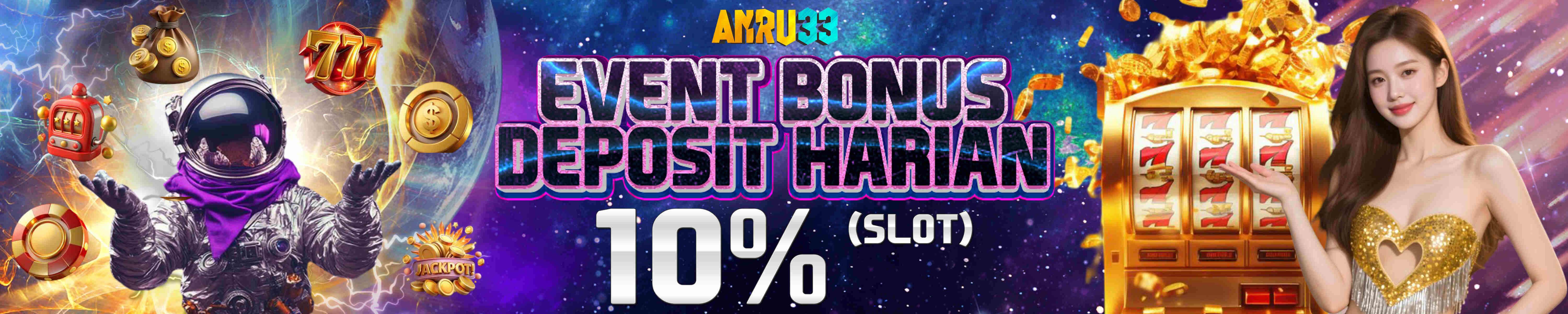 BONUS DEPOSIT HARIAN 10% SLOT